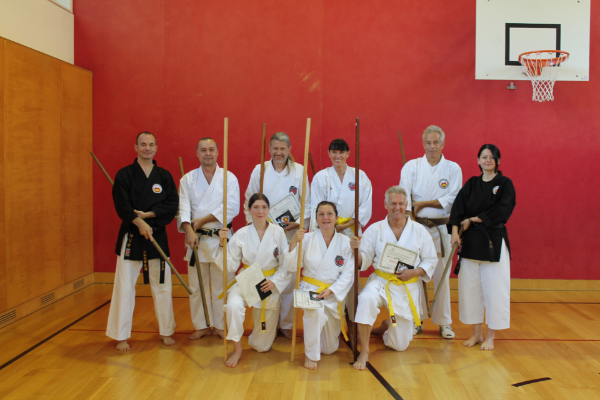 Kobudo Prüfung Salzburger Karateverband